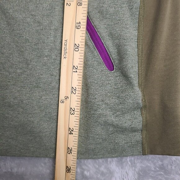 Nike Pro Dri Fit  Purple Stripe Swoosh Full Zip Women’s Jacket Sz XL - Picture 5 of 6